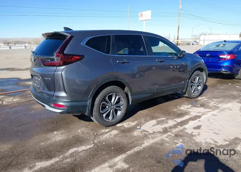 2022 Honda Cr-V Awd Ex-L z USA, uszkodzony, nr VIN 2HKRW2H88NH631004